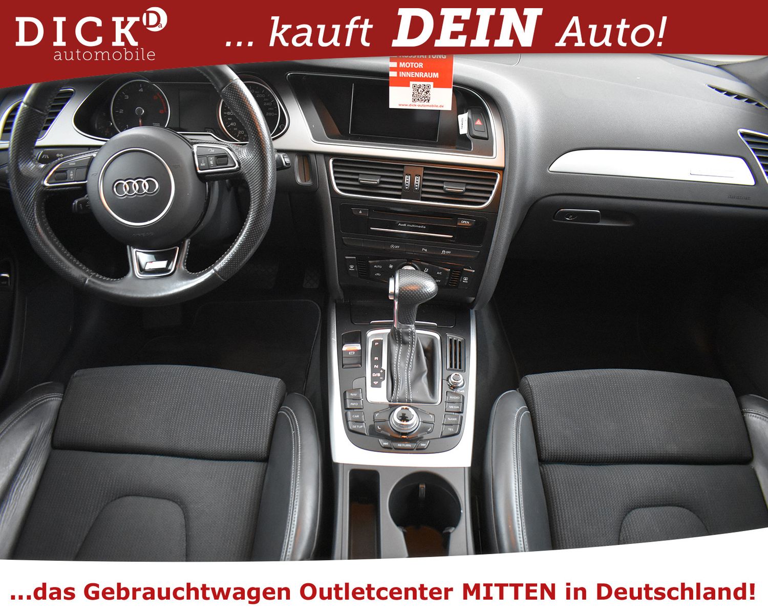 AUDI A4 Av 2.0d S-Tr S LINE Sport QUATT XEN+KAM+AHK+ - Image 11
