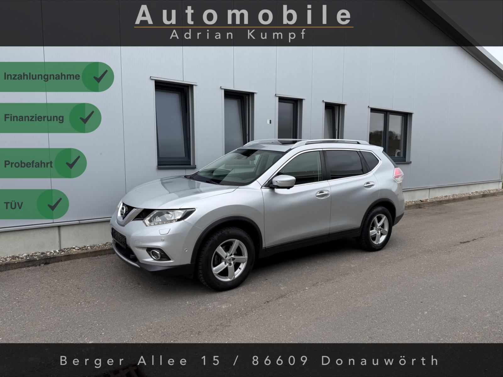 Nissan X-Trail*Auto*Pano*Navi*Temp*360°Cam*SHZ*LED*uvm*