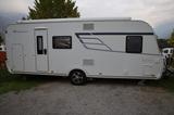 HYMER / ERIBA / HYMERCAR Exciting Family 505 inkl. Vorzelt Isabella Capri - Heckgarage Wohnwagen