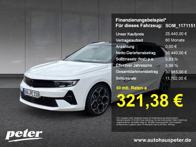Opel Astra ST GS 1.2 +Schiebedach+ACC+360°Kamera+LED+