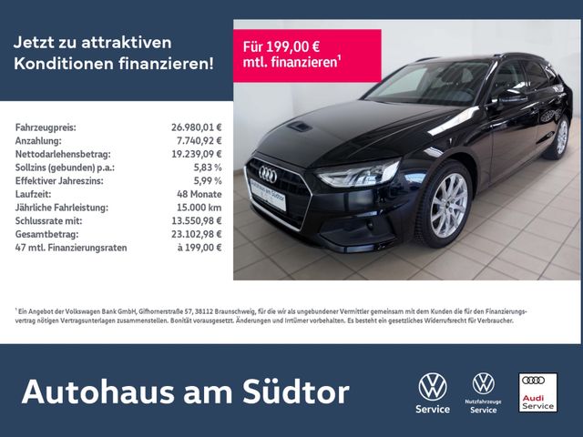 Audi A4 35 Avant 2.0 electric TFSI | LED PDC GRA Navi
