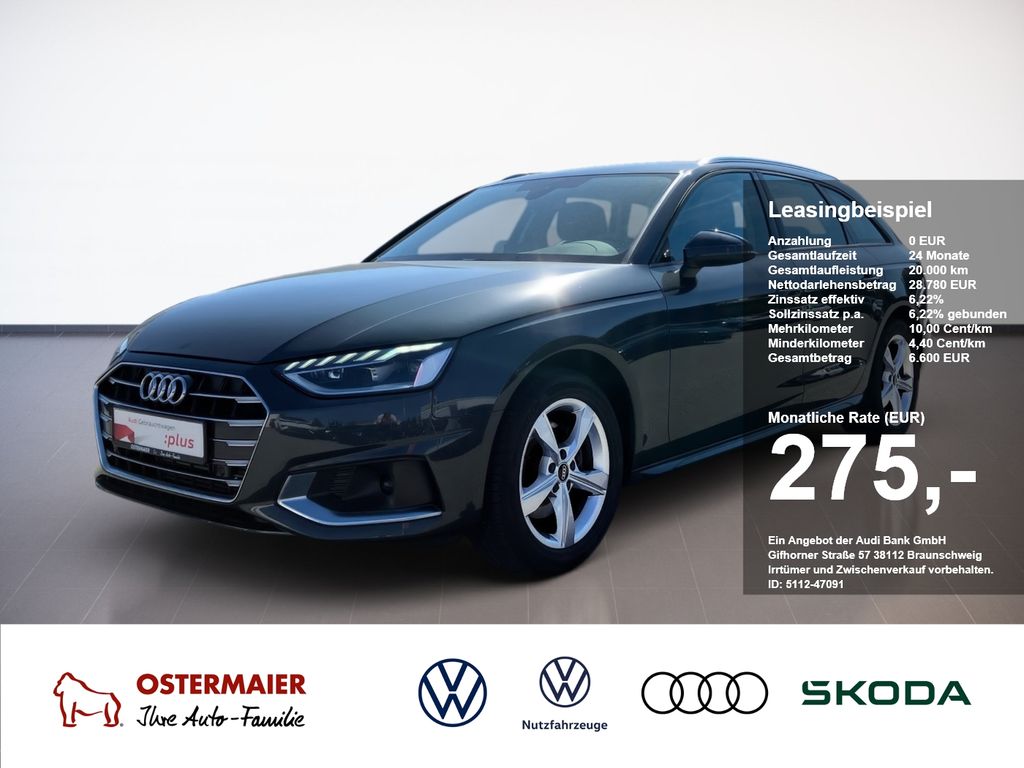 A4 Avant ADVANCED 35 TFSI 150PS S-TRONIC AHK.LED