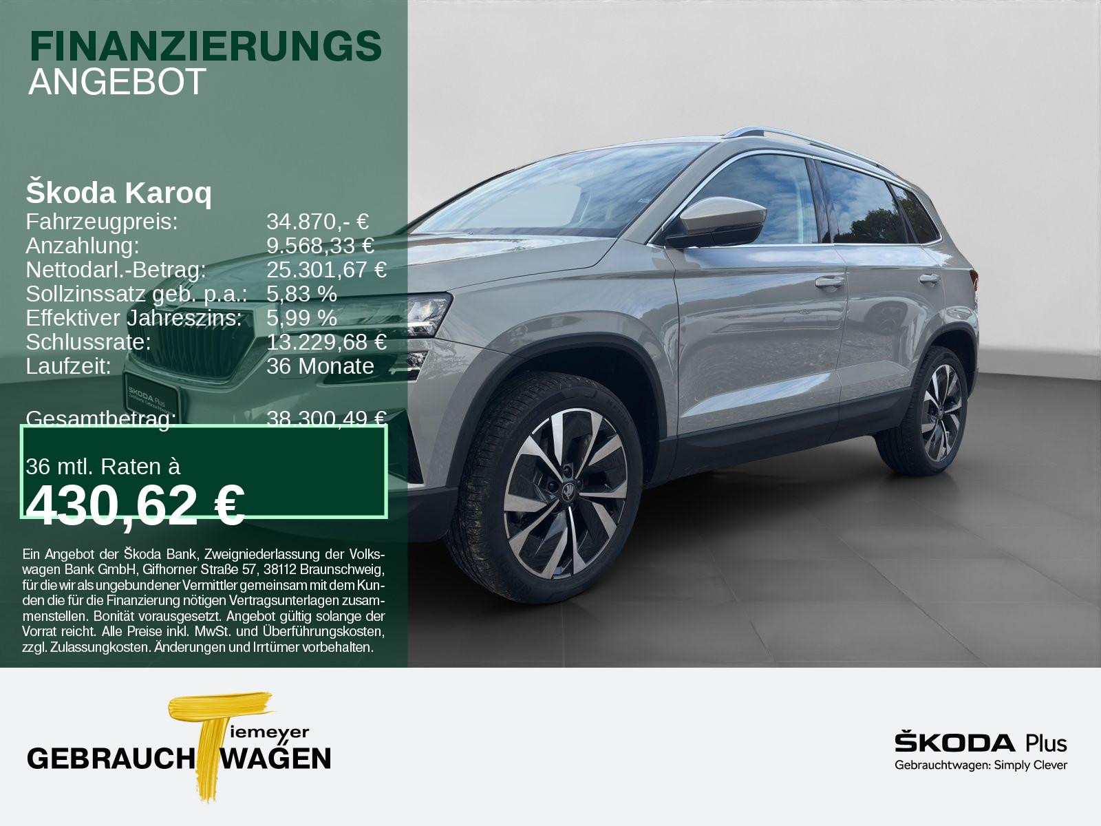Skoda Karoq 1.5 TSI DSG SELECTION PLUS PANO AHK NAVI S