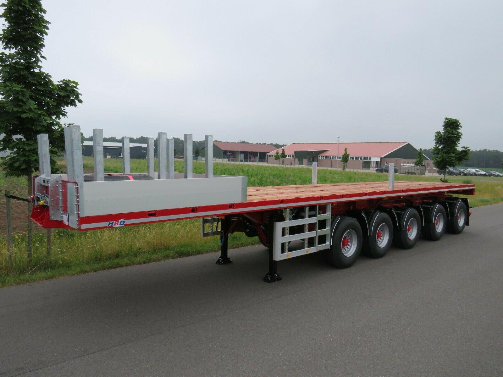 HRD 5-Achs Plateaufahrgestell für Ballasttransporte