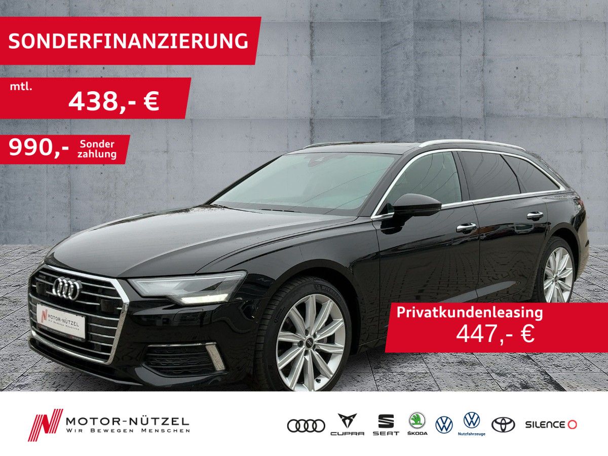 Audi A6 Avant 40 TDI QU 5JG+LED+NAVI+HuD+PANO+AHK-Vob