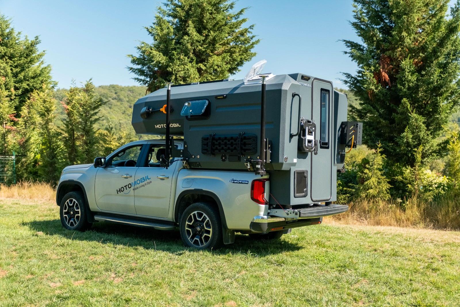 Hotomobil Gladiator SM Pick-Up Wohnwagen