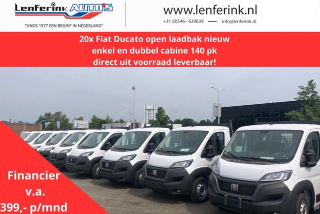 Fiat Ducato 2.2 Mjet 140 pk L4 Pick Up / Open Laadbak