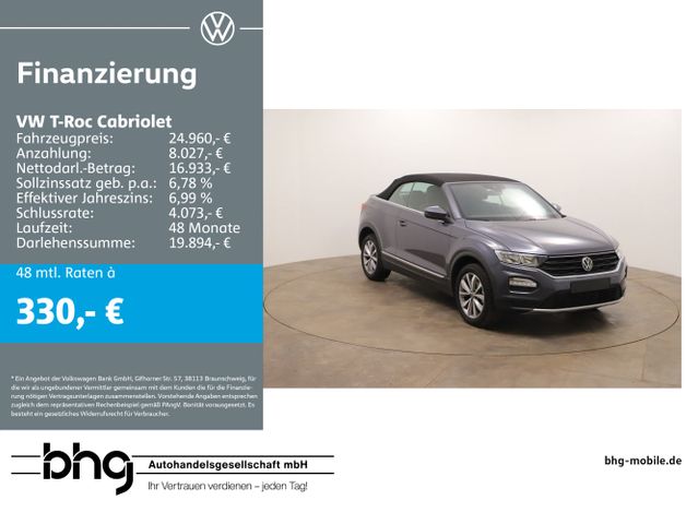 Volkswagen T-Roc Cabriolet 1.5 TSI DSG *STYLE* *KEYLESS*PAR