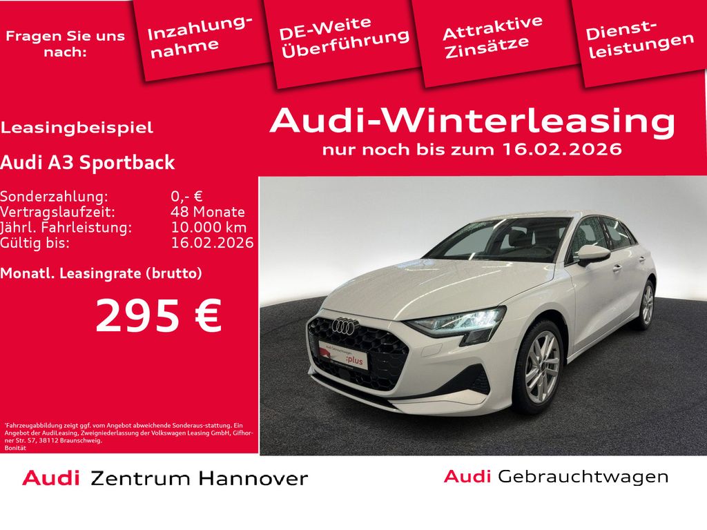 A3 Sportback advanced 30 TDI AHK virtual Navi
