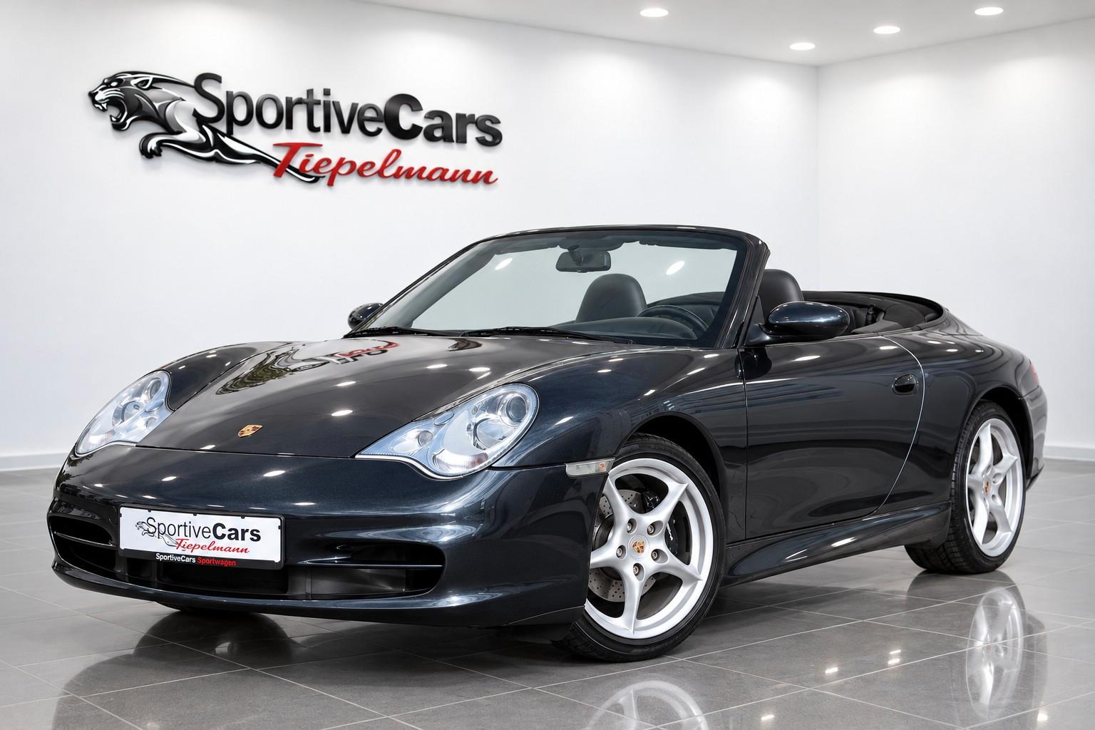 Porsche 996 Cabrio 18" Excl Leder Navi Pz-Historie DE 1a