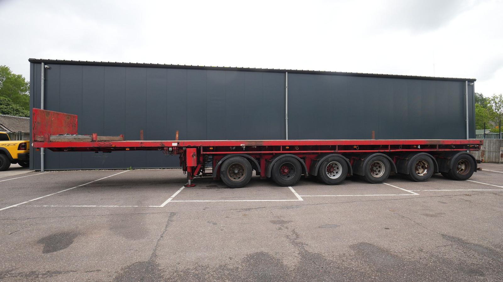 Nooteboom 6 AXLE COUNTERWEIGHT FLATBED TRAILER