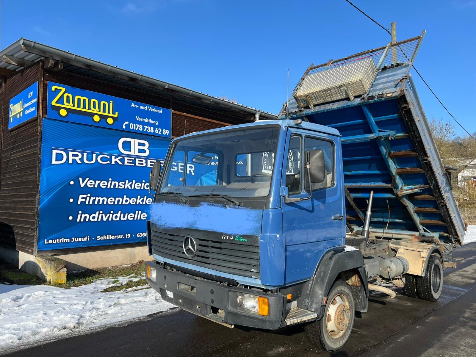 Mercedes-Benz 814 K/MEILLER DSK/4x2/TÜV bis 09-2026/1 Hand