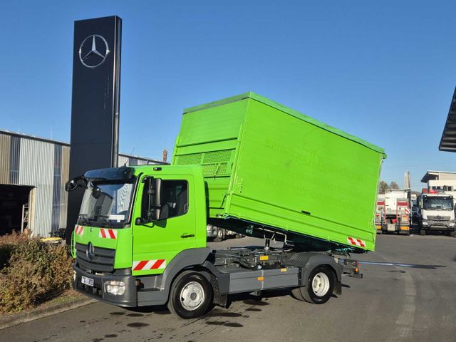 Mercedes-Benz Atego 821 K 4x2 Kipper Häckselaufbau Klima 2xAHK