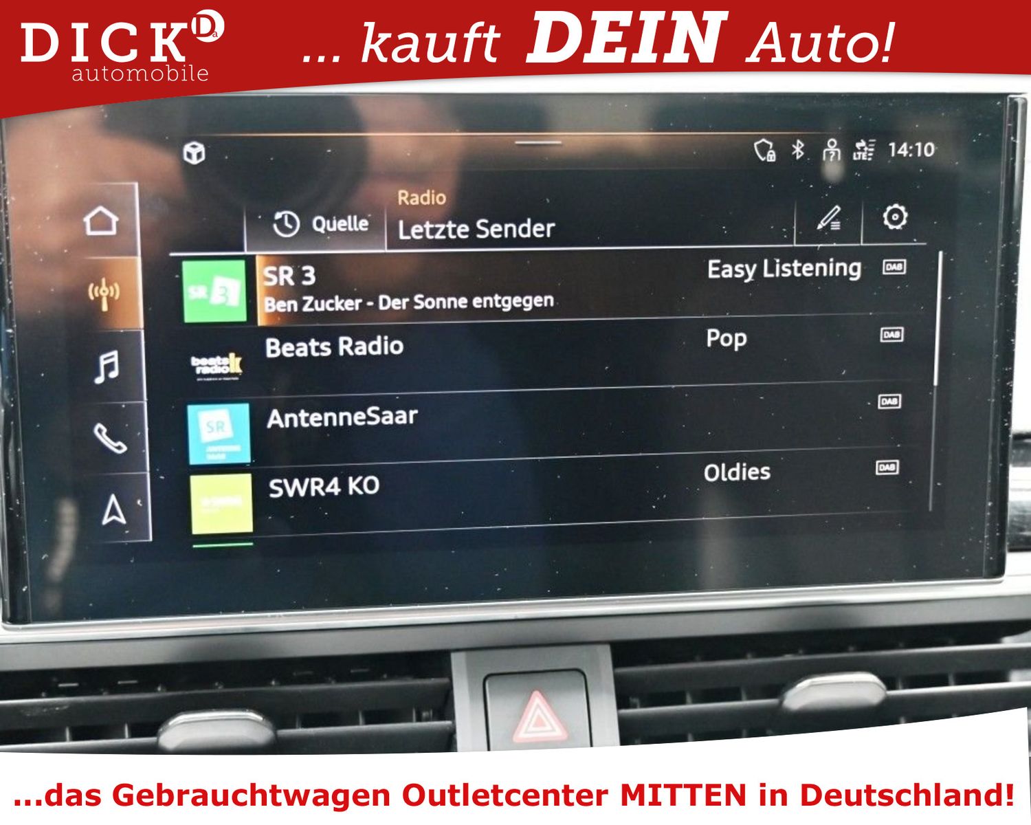 Fahrzeugabbildung Audi A4 Av 40d Quattro S Line Exter+Inter AT7
