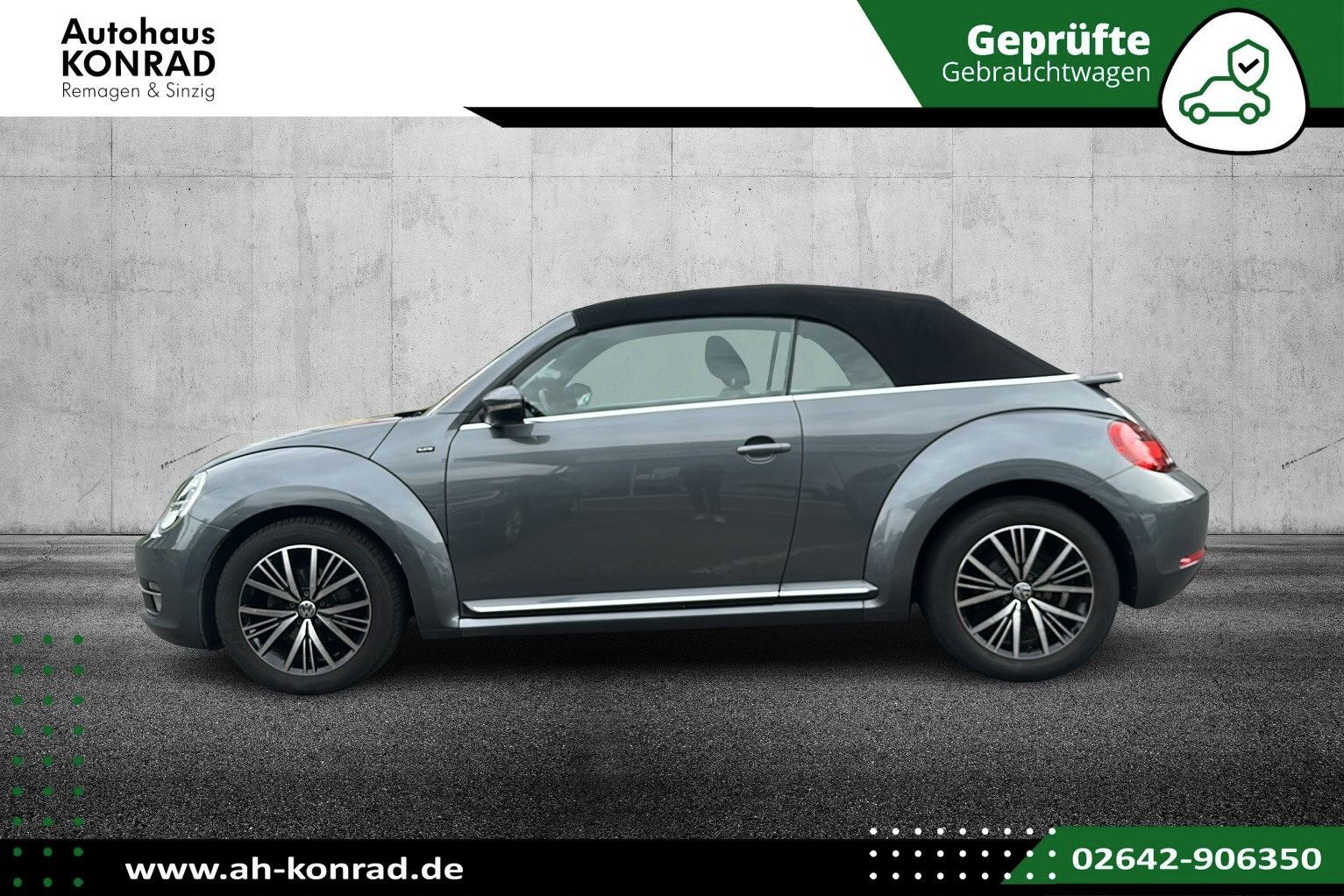 Fahrzeugabbildung Volkswagen BeetleCabriolet AllstarBMT1,2 *R CAM*WINDSCHOTT*