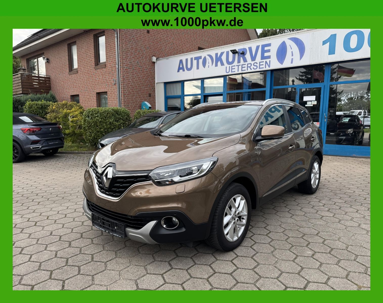 Renault Kadjar 2016, 1.2 benzīns, Manuāls, SUV/Apvidus, Brūns — Latvijā