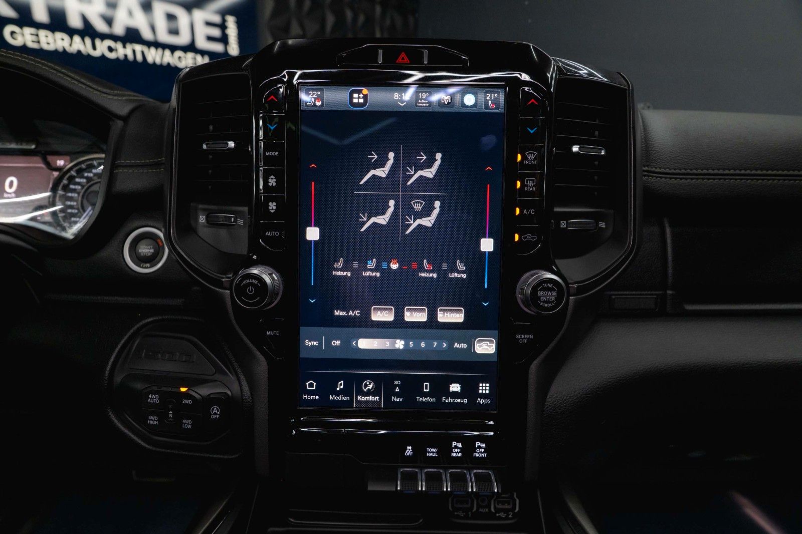 Fahrzeugabbildung Dodge RAM 5.7 V8 HEMI 4x4 LARAMIE GT NIGHT Offroad 19%
