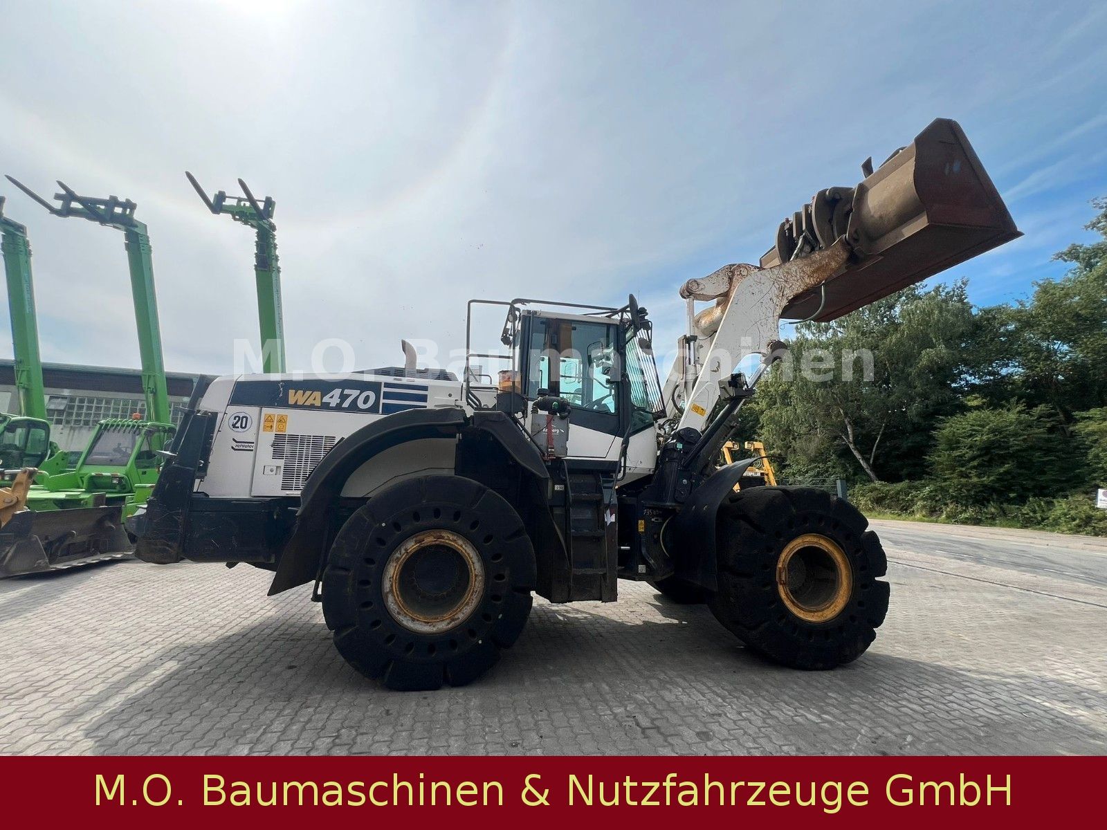 Fahrzeugabbildung Komatsu WA 470-8 / ZSA / Waage / AC/