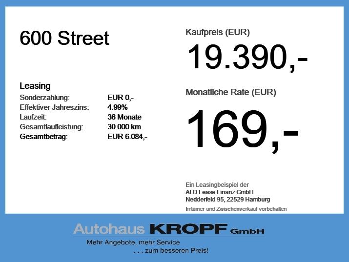 Fiat 600 Street 18 Zoll / CarPlay / Neuwagen