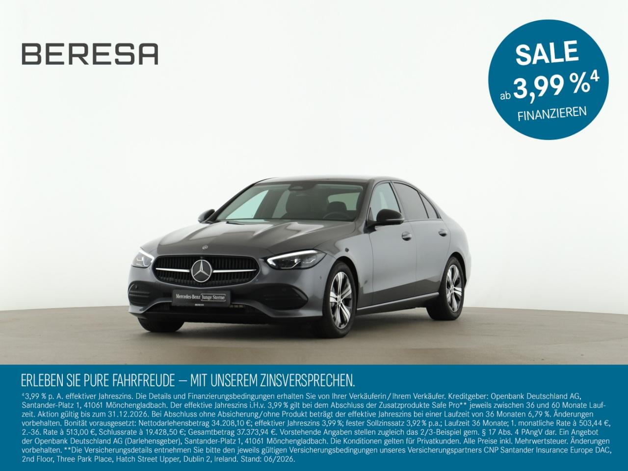 Mercedes-Benz C 300 Avantgarde Night MBUX 360 Kamera LED Navi