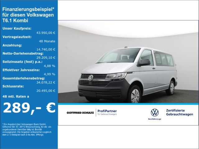 Volkswagen T6.1 Kombi 2.0 TDI DSG 9-Sitzer PDC Klima