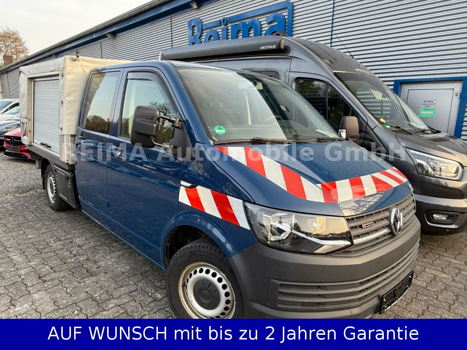 Fahrzeugabbildung Volkswagen T6   2,0D Pritsche Doppelkabine lang 4 Motion