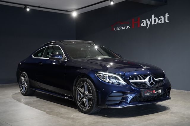 Mercedes-Benz C 400 4M AMG-Wide-MBeam-Pano-Burm-RFK-Distr+AHK