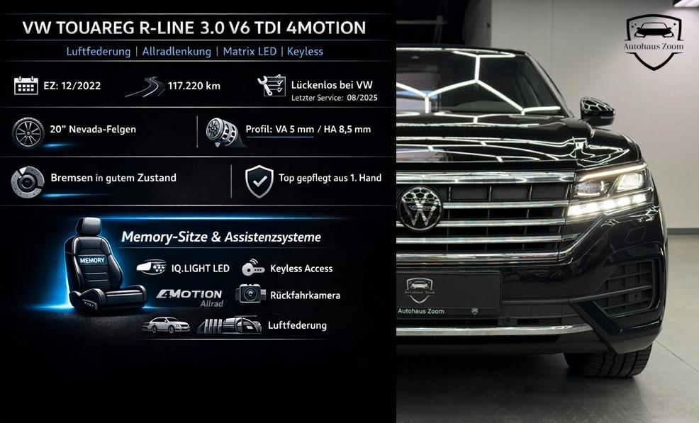 Volkswagen Touareg R Line V6 TDI 4M, Foto 50 von 50