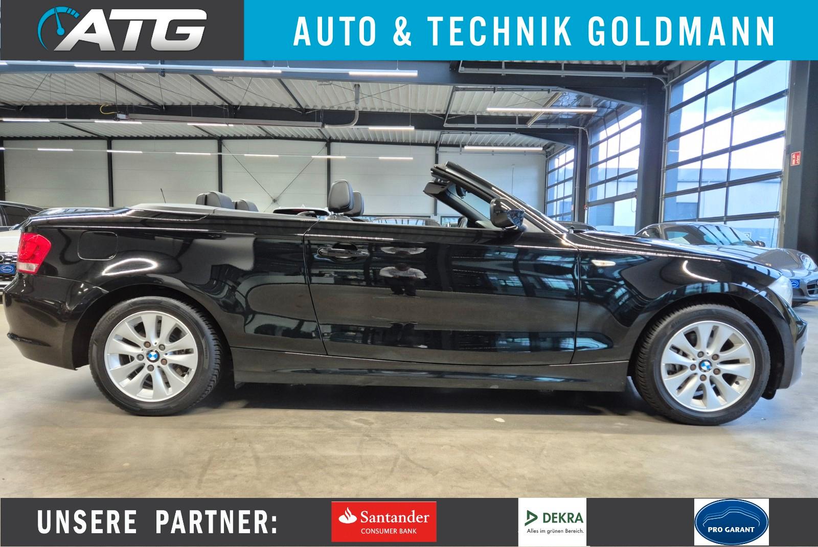 BMW 118d CABRIO LEDER SITZHZ TÜV 6.2027 SERVICE NEU