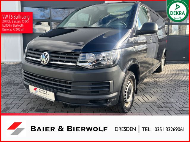 Volkswagen T6 Transporter lang 150PS Klima AHK Kamera USB