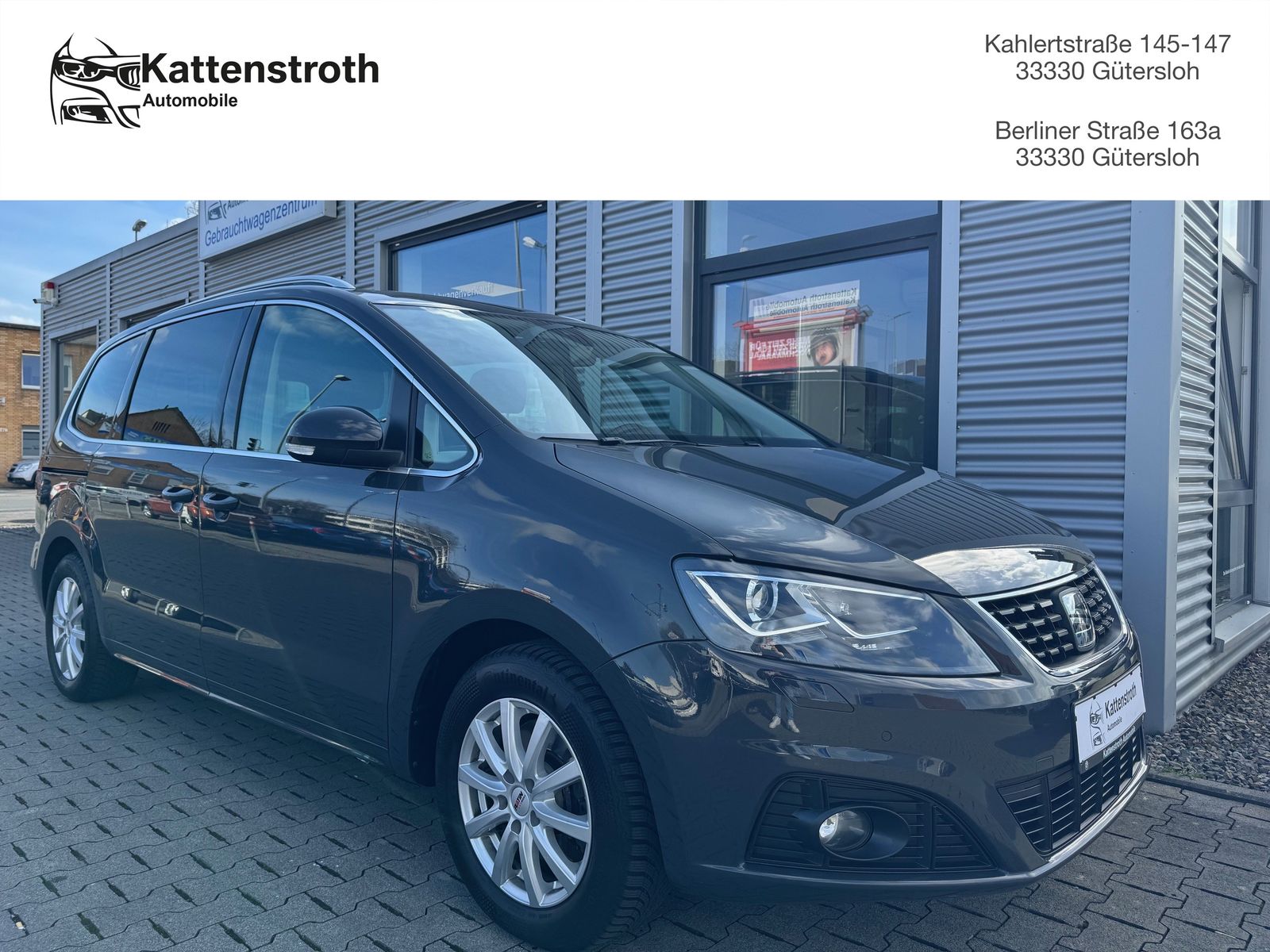 SEAT Alhambra Xcellence 7 Sitzer Standh. AHK.Schiebed