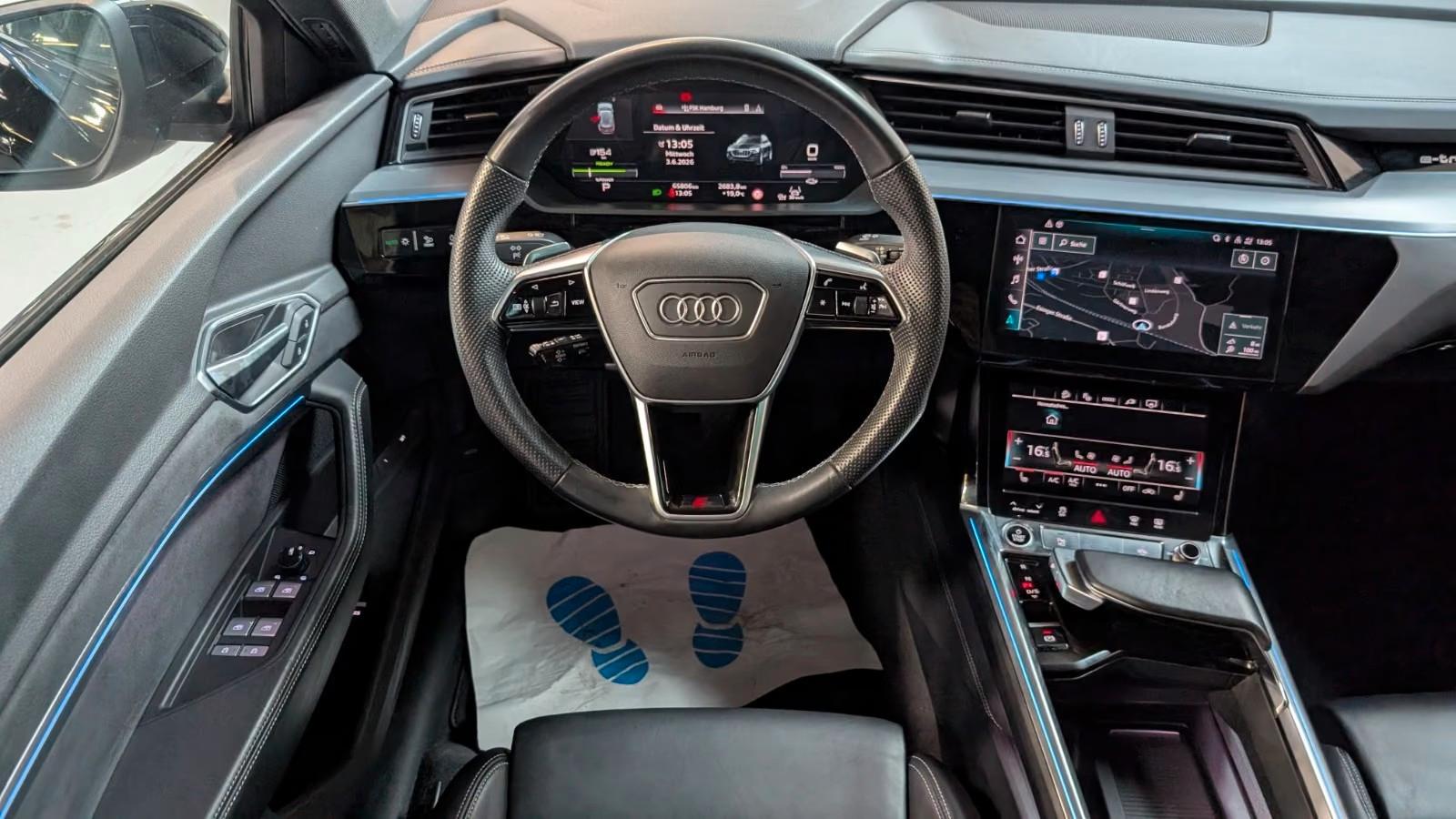 Audi e-tron 55 quattro advanced AIRKAMMEMOPANO20, миниатюра 17