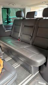 Volkswagen T5 Multivan Highline Leder AHK Standheizung  - Volkswagen T5: Schwarz