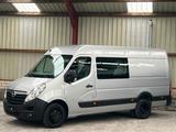 Opel Movano 2.3 CdTi Maxi Doppelkabine Ahk Lkw 3,5 t - silberne Opel Movano