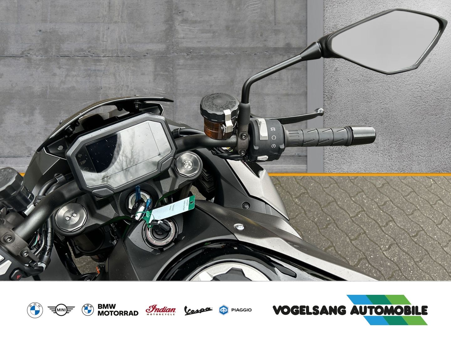 Fahrzeugabbildung Kawasaki Z H2 Sportschalldämfer, KQS, Voll LED, Farb-TFT-