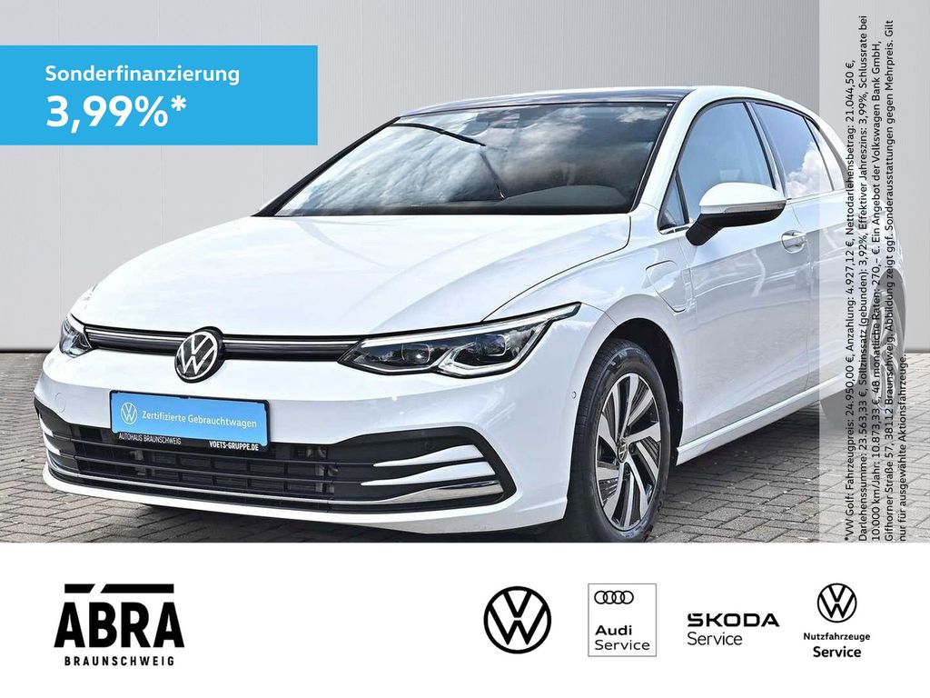 Volkswagen Golf VIII 1.4eTSI Style DSG LED+AHK+ACC+NAVI+PDC