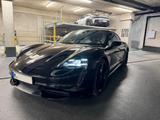 Porsche Taycan Turbo Turbo (schwarz Met., Kreide Leder) - Porsche Taycan in München