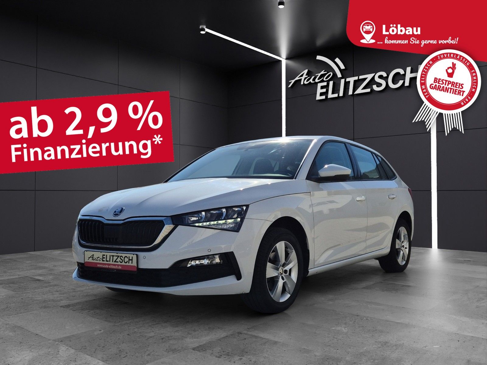 Fahrzeugabbildung SKODA Scala TSI Ambition DSG LED Navi AID GRA PDC SH L