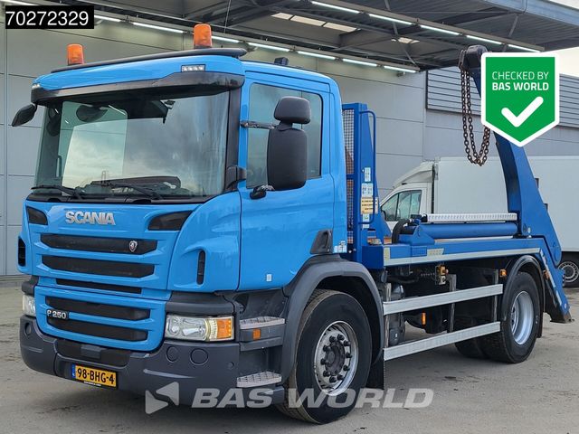 Scania P250 4X2 NL-Truck HYVA Skip Loader Euro 6