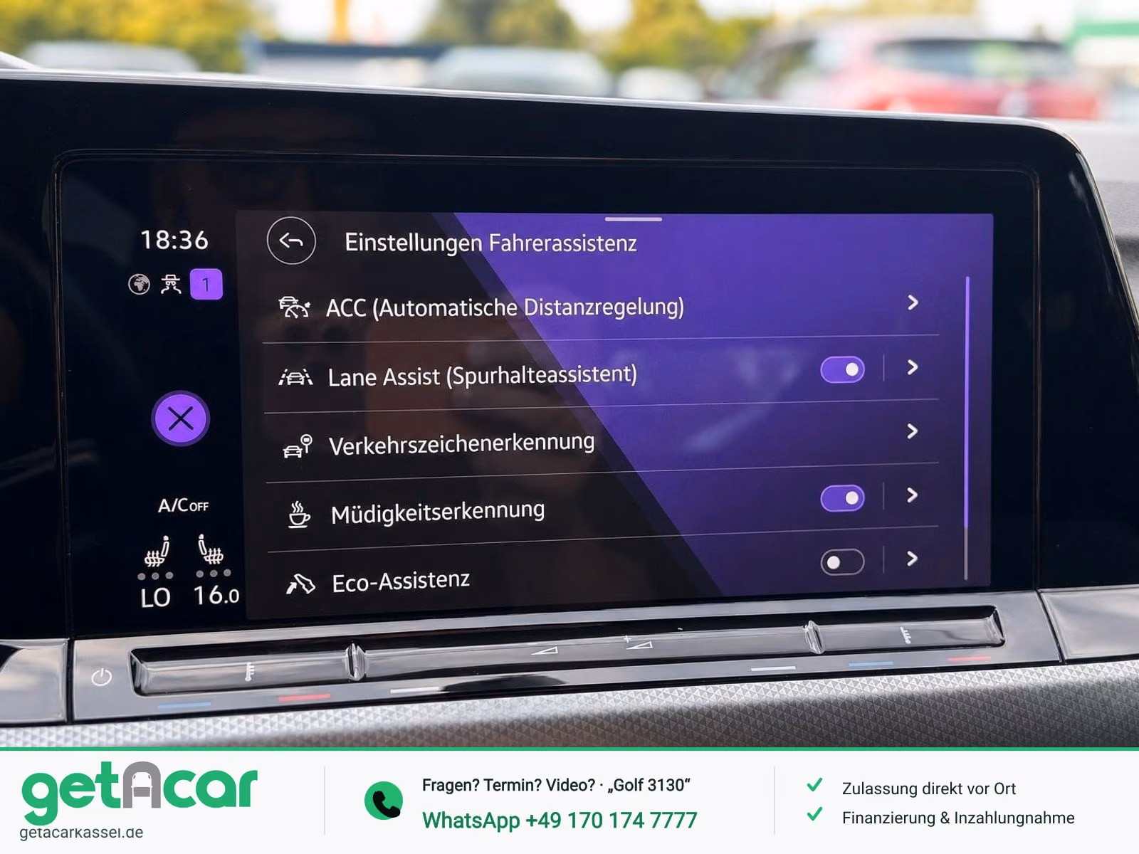 Volkswagen Golf VIII Lim. Active eTSI*KAMERA*AMBIENTE*IQ DR, миниатюра 19