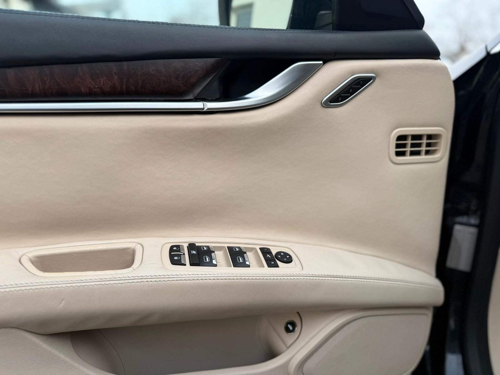 MASERATI GHIBLI 3.0 V6 DIESEL 272ch - CUIR - TOIT OUVRANT - CAMÉRA 360° - APPLE CARPLAY - BI-XÉNON