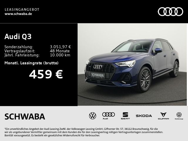 Audi Q3 45 TFSI qu. *2x S line*Opt.schw*AHK*KAM*19"* foto 2