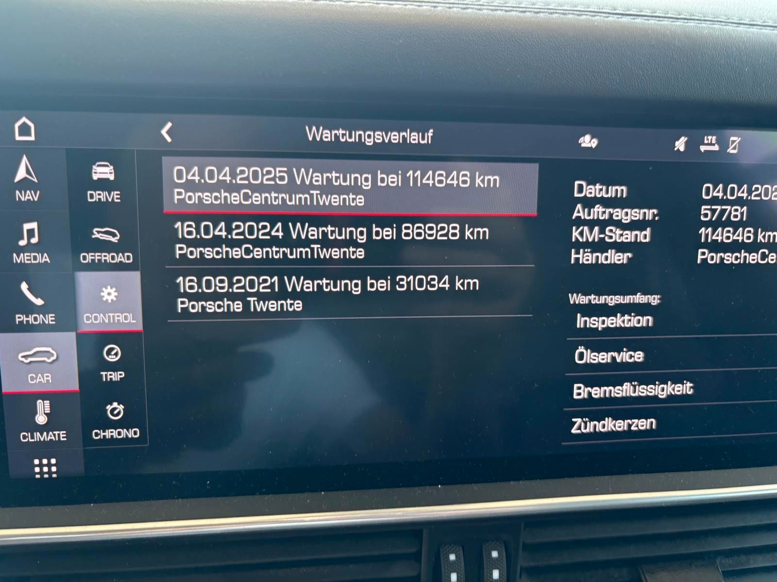 Fahrzeugabbildung Porsche Cayenne Coupe E-Hybrid allrad lenkung