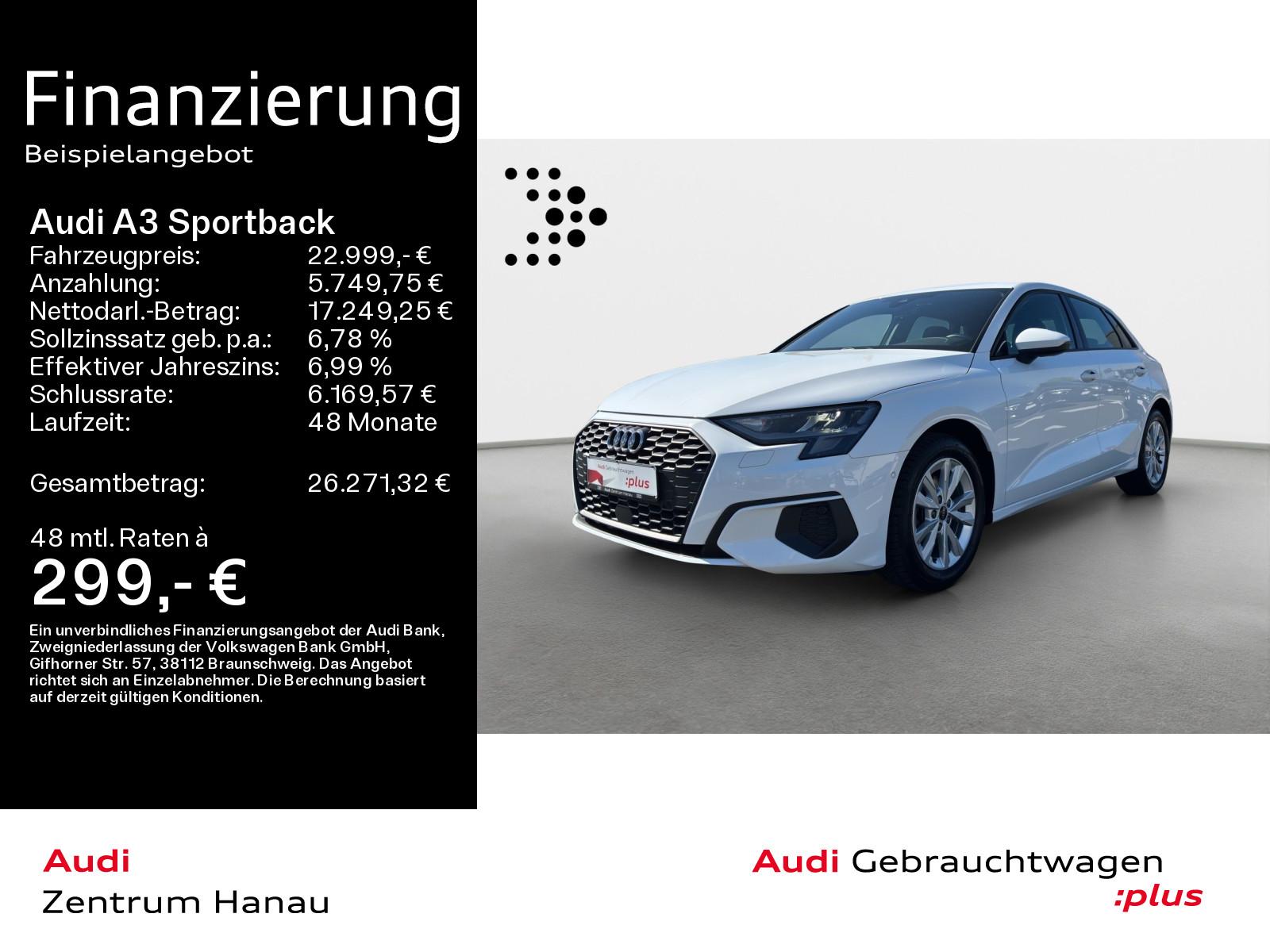 Audi A3 Sportback 35 TFSI Stronic LED*PDC*ALU*VIRTUAL