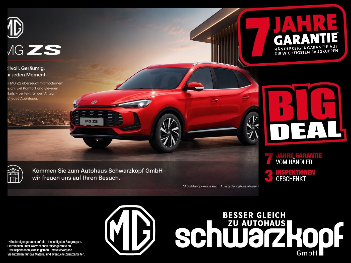 MG ZS 1.5 T Comfort Wow Angebot
