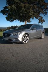 Mazda 6 III Sport Combi 2.0 SKYACTIV-G - Mazda 2 mit Benzin-Antrieb: mit ABS, Kombi