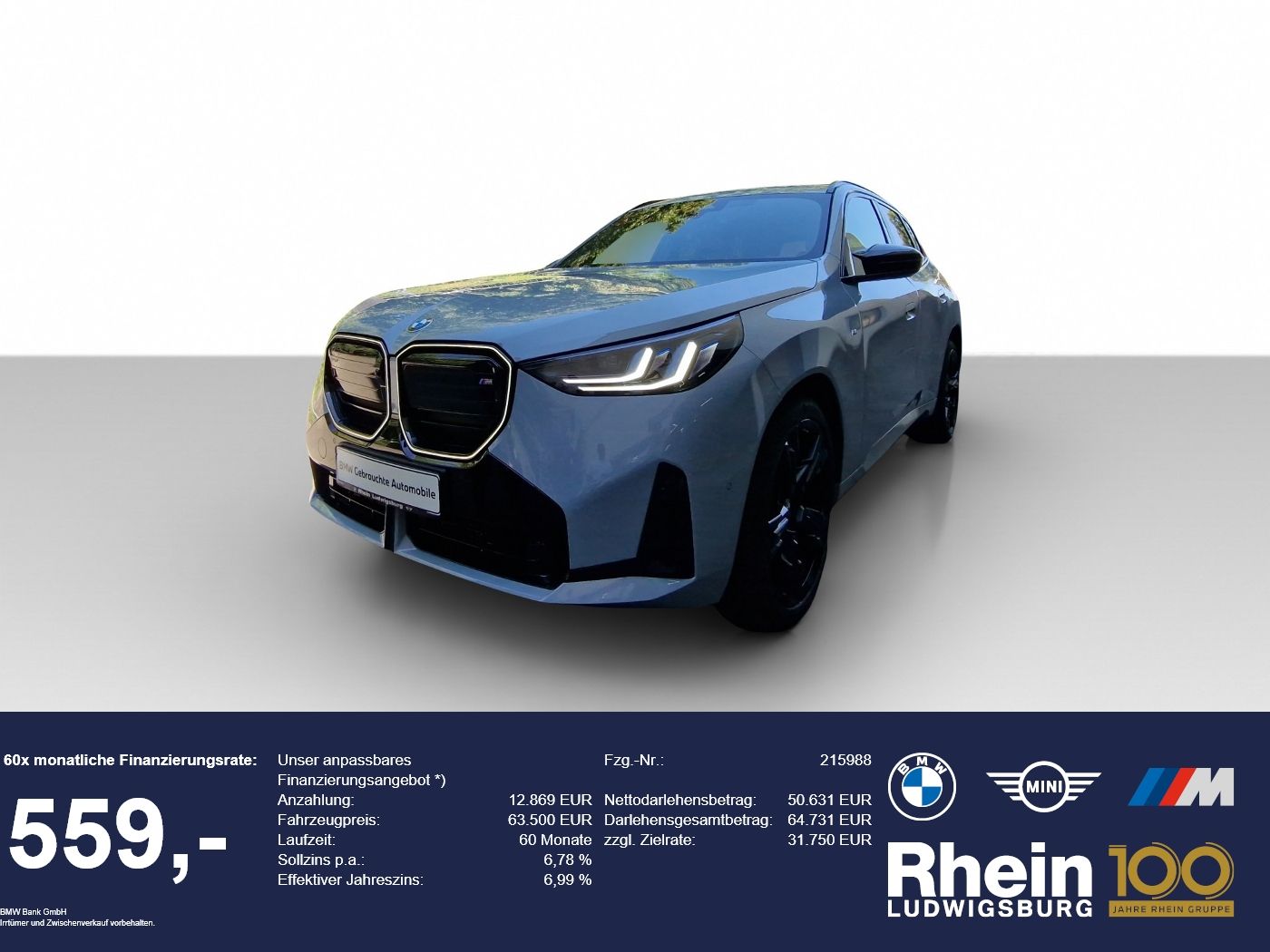 BMW X3 M50 xDrive DriveAs LED Hifi Klima Komf