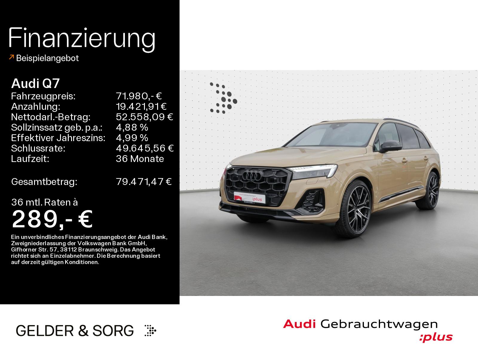 Audi Q7 SUV S line 45 TDI qu. Air*AHK*360°*B&O*HuD*