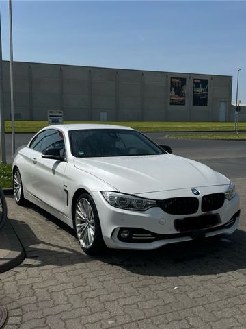 BMW 430d cabrio weiß