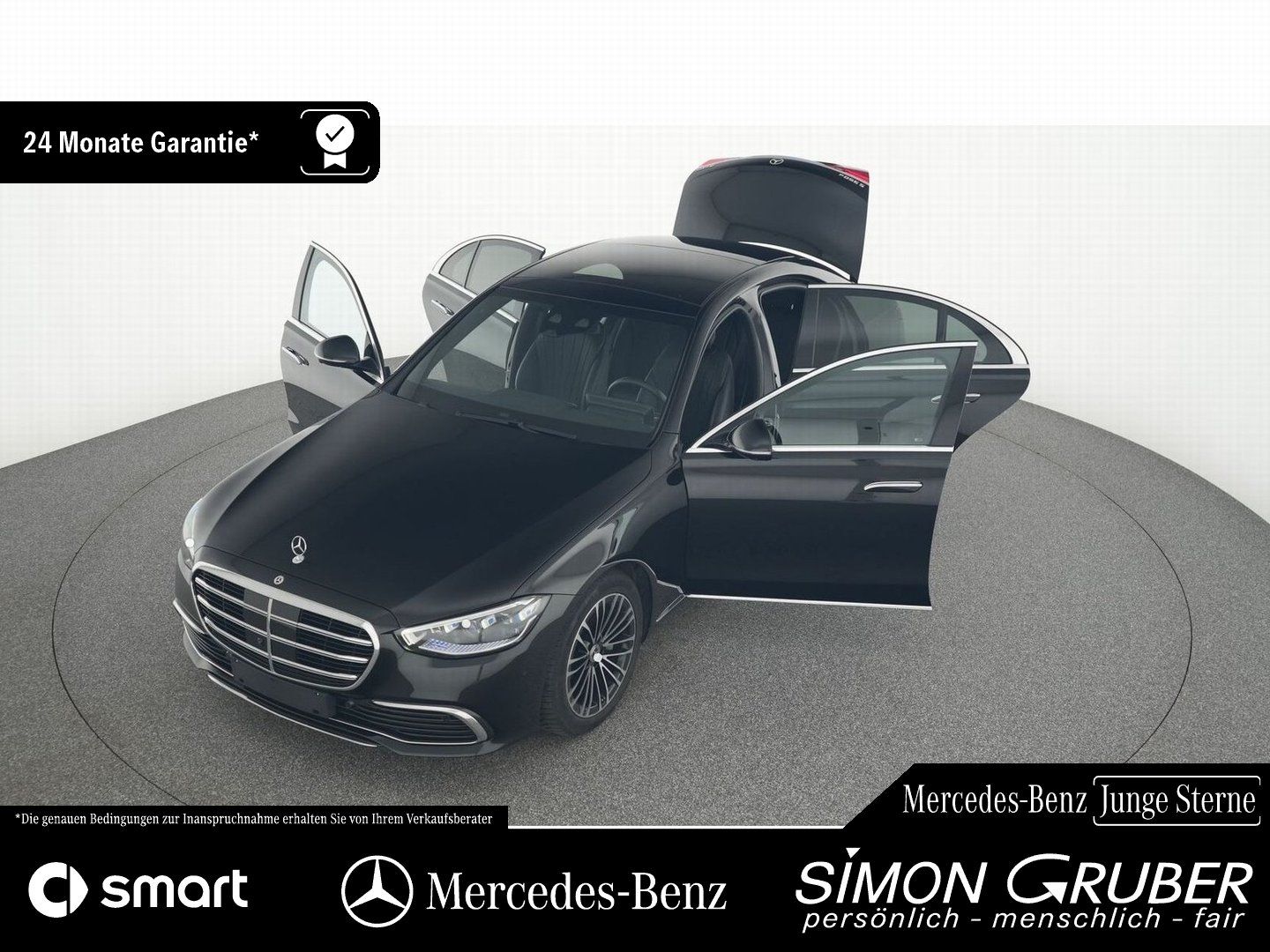 Fahrzeugabbildung Mercedes-Benz S 350 d 4MATIC Burm Pano Aktiv Ambi Guard 360